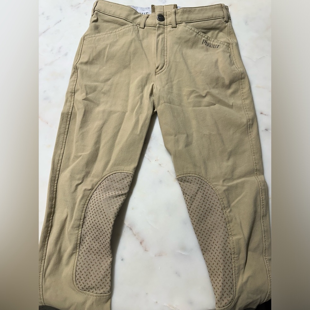 Pikeur Kids Beige Riding Pants Size 14